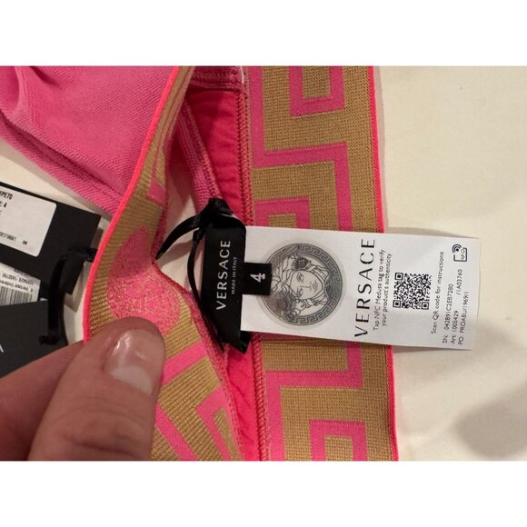 Versace Pink Bikini Set - Picture 4 of 9